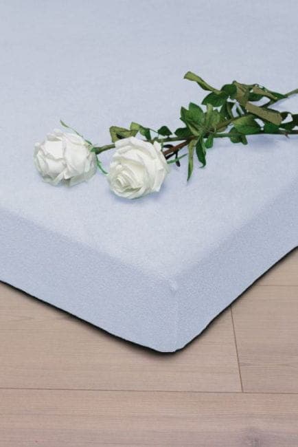 Prześcieradło Frotte z Gumką BIAŁE (1) 120x200 - zdjęcie 1