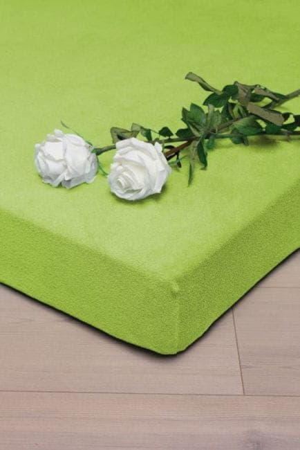 Prześcieradło Jersey z Gumką SELEDYNOWE (36) 220x200 - zdjęcie 1