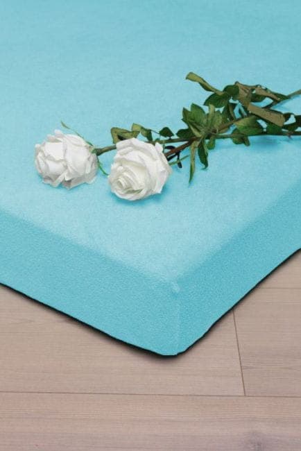 Prześcieradło Frotte z Gumką Seledynowe (19) 120x200 - zdjęcie 1