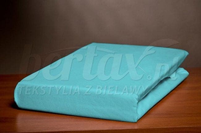 Prześcieradło Jersey z Gumką Seledynowe (19) 140x200 - zdjęcie 1