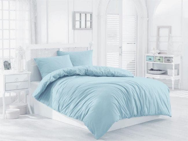 Pościel Flanelowa Mroźny błękit 240x220 - zdjęcie 1