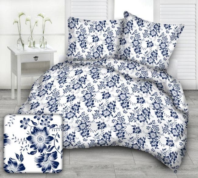 Pościel Kora R 1035 GRANAT  220x200 - zdjęcie 1