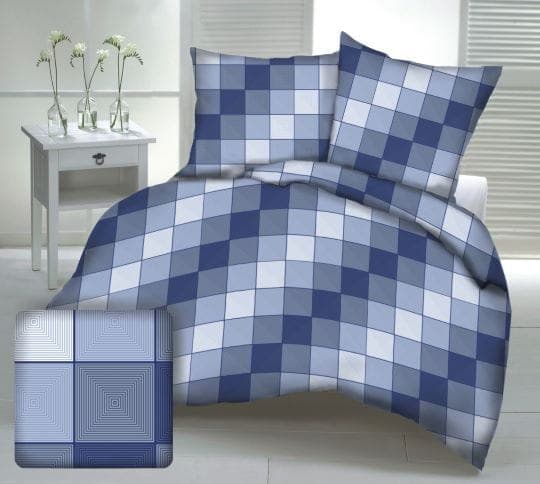 Pościel Kora 1112 GRANAT 220x200 - zdjęcie 1