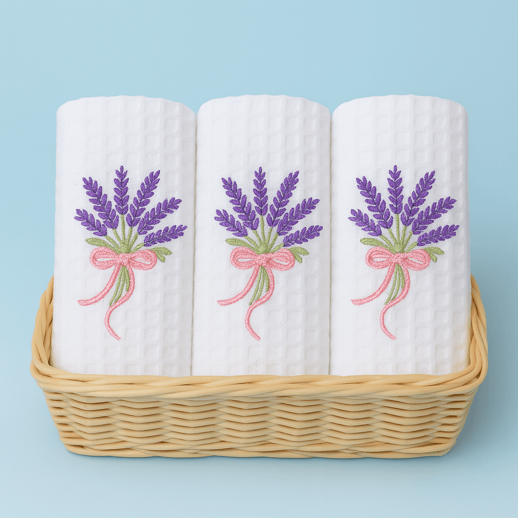 Komplet Ściereczek Lawenda 3szt