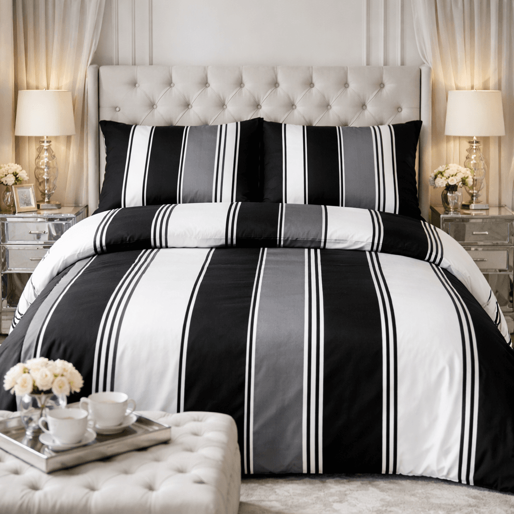 Pościel Satynowa Carmen Szara 220x200