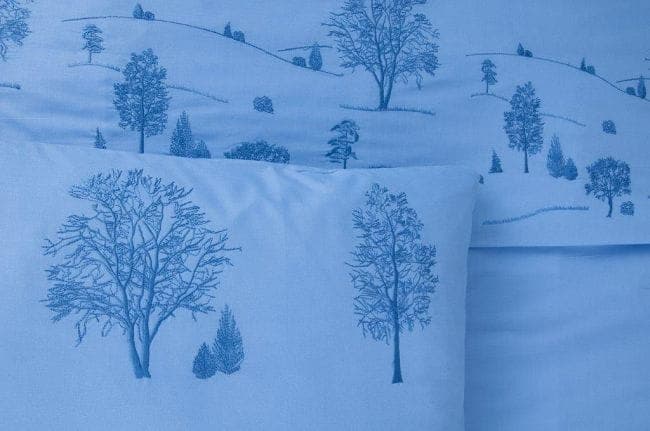 Pościel Satynowa Haftowana 220x200 Forest F5 - zdjęcie 2