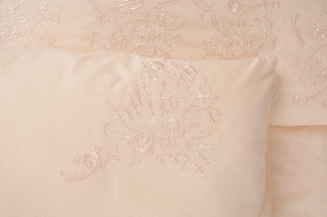 Pościel Satynowa Haftowana 160x200 Rosa R2 - zdjęcie 2