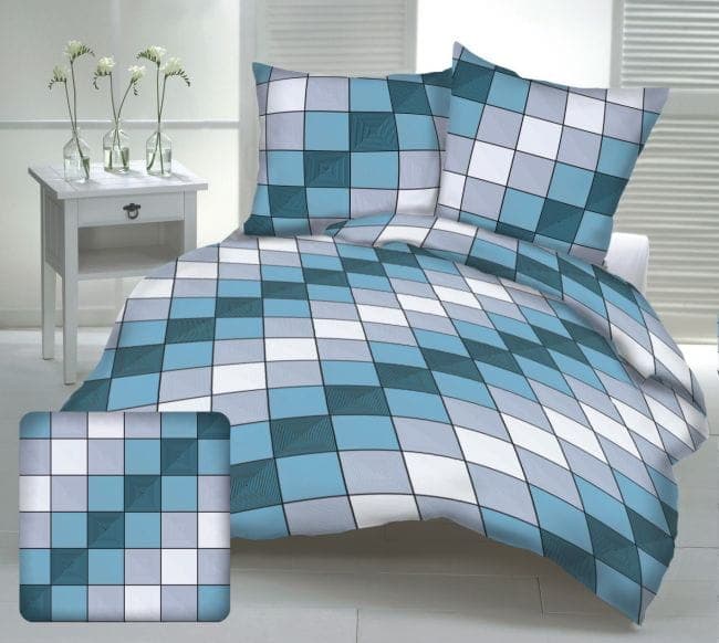 Pościel Kora 1112 TURKUS 220x200 - zdjęcie 1