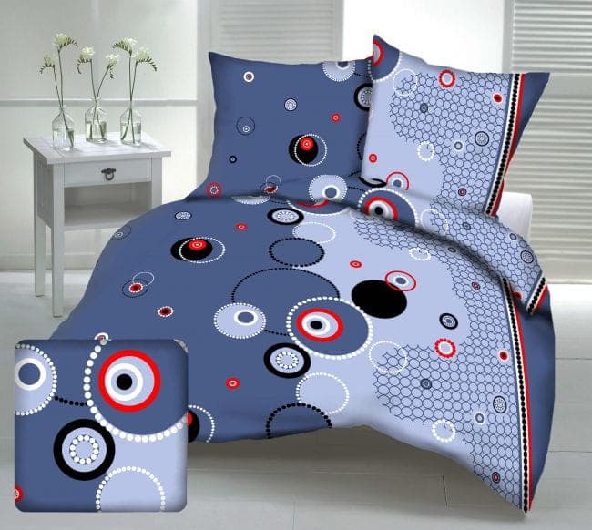 Pościel Kora A1140 Jeans 220x200 - zdjęcie 1